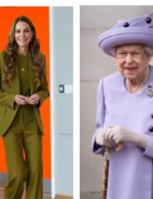 СМИ: Кейт Миддлтон продолжила стратегию «цветового погружения» Елизаветы II