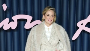 Шэрон Стоун поделилась редким фото приемного сына