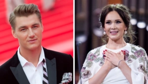 Алексей Воробьев прилюдно поцеловал жену на свидании в ресторане