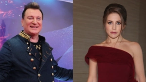 Сергей Пенкин игриво пофлиртовал с Юлией Барановской: «Моя маленькая шалунья»