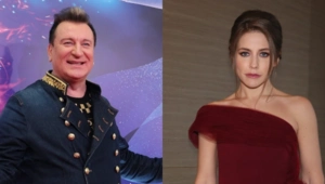 Сергей Пенкин игриво пофлиртовал с Юлией Барановской: «Моя маленькая шалунья»