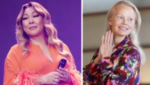 Анита Цой подарила Памеле Андерсон ящик соленых огурцов Анита Цой подарила Памеле Андерсон ящик соленых огурцов