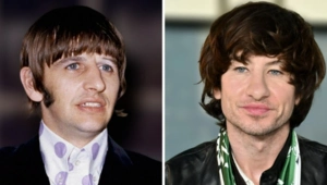 Барри Кеоган впервые появился на публике с отросшими волосами для съемок в байопике о The Beatles