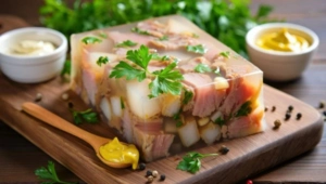 Холодец, как у бабушки: рецепт для прозрачного бульона и насыщенного вкуса