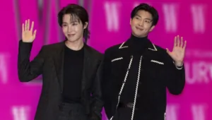 RM и j-hope из BTS столкнулись с критикой после посещения концерта Криса Брауна