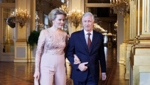 Король и королева Бельгии провели традиционный весенний концерт в Брюсселе