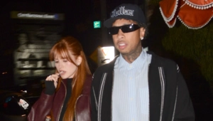 На фоне слухов о расставании Мэделин Петш и Tyga появились вместе на вечеринке