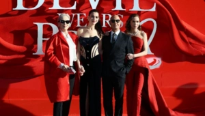 Звезды «Дьявол носит Prada» воссоединились в Лондоне на предпремьерном показе сиквела