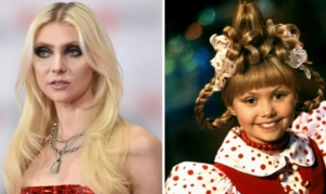 Тейлор Момсен провела ностальгический эксперимент — влезла в платье из «Гринча» спустя 25 лет