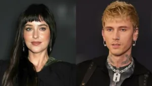 СМИ: Machine Gun Kelly и Дакота Джонсон закрутили роман на свадьбе Тейлор Свифт СМИ: Machine Gun Kelly и Дакота Джонсон закрутили роман на свадьбе Тейлор Свифт