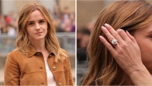 Эмма Уотсон спровоцировала слухи о помолвке Эмма Уотсон спровоцировала слухи о помолвке