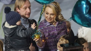 Трехлетний сын Яны Рудковской и Евгения Плющенко уже готовится зарабатывать деньги