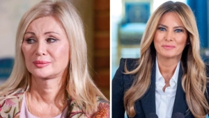 Вика Цыганова преподнесла Мелании Трамп роскошный презент Вика Цыганова преподнесла Мелании Трамп роскошный презент