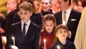 Принц Джордж пошел по стопам бабушки и принял участие в подготовке рождественских обедов