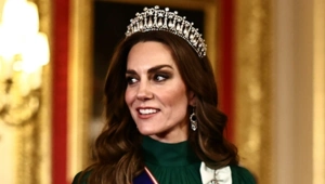 Кейт Миддлтон появилась на официальном приеме в любимой тиаре принцессы Дианы