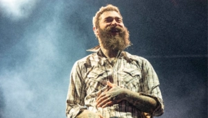 Американский рэпер Post Malone вышел в свет вместе с известной россиянкой