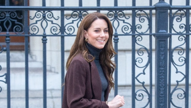 Кейт Миддлтон вышла в свет в амплуа спортивной болельщицы