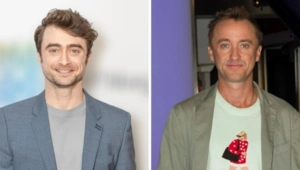 Дэниел Рэдклифф и Том Фелтон воссоединились спустя 24 года после выхода первой части «Гарри Поттера»