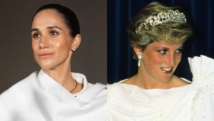 Меган Маркл планирует выпустить коллекцию одежды с отсылкой к стилю принцессы Дианы