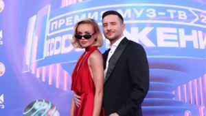 Сергей Лазарев и Полина Гагарина вместе появились на красной ковровой дорожке