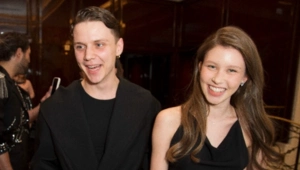 Дмитриенко отметил юбилей в столичном заведении в компании Пересильд и ее мамы