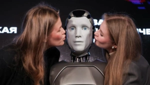 Робот-бортпроводник «Володя» провел свой первый авиарейс Робот-бортпроводник «Володя» провел свой первый авиарейс