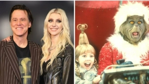 Джим Керри и Тейлор Момсен воссоединились спустя 25 лет после выхода фильма о Гринче