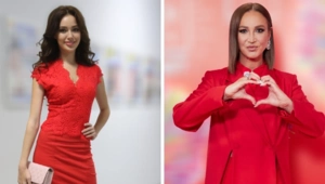 Жена Дмитрия Тарасова выбрала образ в стиле Ольги Бузовой