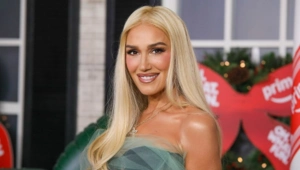 56-летняя Гвен Стефани продемонстрировала точеную фигуру в платье с полупрозрачным корсетом