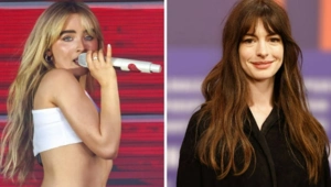 Сабрина Карпентер «арестовала» на своем концерте Энн Хэтэуэй