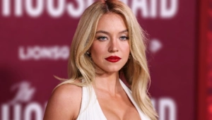 Сидни Суини «украсила» знак «Голливуд» бюстгалтерами и вызвала ожесточенный спор среди фанатов