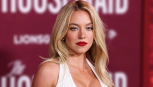 Сидни Суини «украсила» знак «Голливуд» бюстгалтерами и вызвала ожесточенный спор среди фанатов