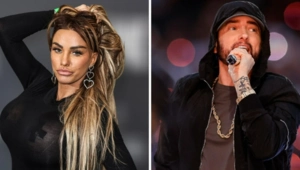 Певица Кэти Прайс призналась, что целовалась с Эминемом Певица Кэти Прайс призналась, что целовалась с Эминемом