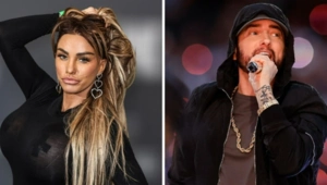 Певица Кэти Прайс призналась, что целовалась с Эминемом