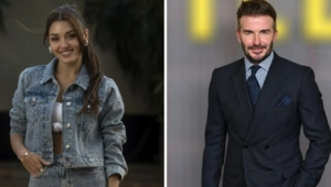 Ханде Эрчел снялась вместе с Дэвидом Бэкхемом