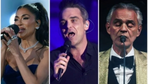 Николь Шерзингер, Робби Уильямс и Андреа Бочелли выступят на жеребьевке чемпионата мира по футболу