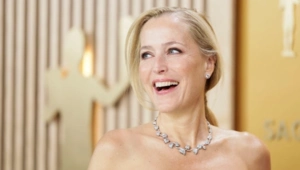 Джиллиан Андерсон шокирована своей первой восковой фигурой: ФОТО