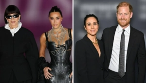 Крис Дженнер и Ким Кардашьян удалили снимки с принцем Гарри и Меган Маркл со звездной вечеринки