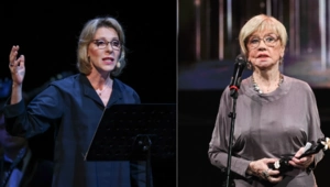 Юлия Рутберг рассказала о последней встрече с Верой Алентовой на прощании с Лобоцким