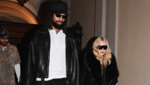 Мадонна появилась на Неделе моды с молодым бойфрендом