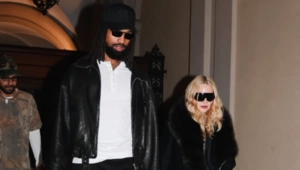 Мадонна появилась на Неделе моды с молодым бойфрендом