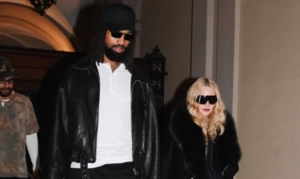 Мадонна появилась на Неделе моды с молодым бойфрендом