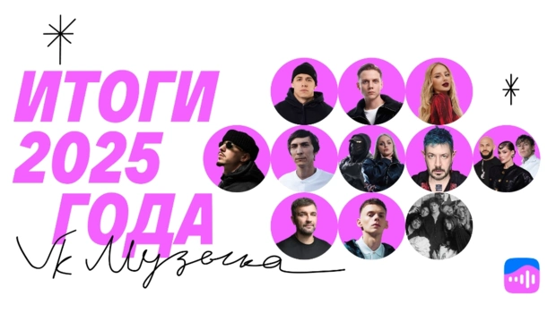 Самые популярные артисты России и главные музыкальные тренды: VK Музыка объявила итоги года Самые популярные артисты России и главные музыкальные тренды: VK Музыка объявила итоги года