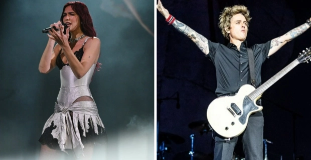 Дуа Липа спела дуэтом с солистом группы Green Day Билли Джо Армстронгом
