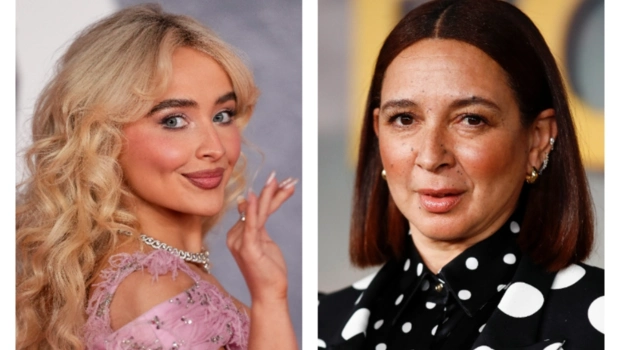 Сабрина Карпентер «арестовала» звезду фильма «Гаттака» Майю Рудольф в Лос-Анджелесе