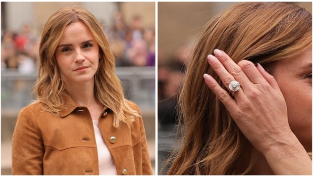 Эмма Уотсон спровоцировала слухи о помолвке Эмма Уотсон спровоцировала слухи о помолвке