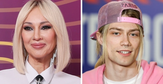 Лера Кудрявцева поцеловала рэпера nkeeei на красной дорожке Премии МУЗ-ТВ