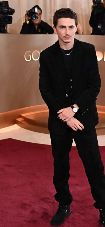 Дженнер и Шаламе позволили себе проявить чувства на публике после победы актера на «Золотом Глобусе»